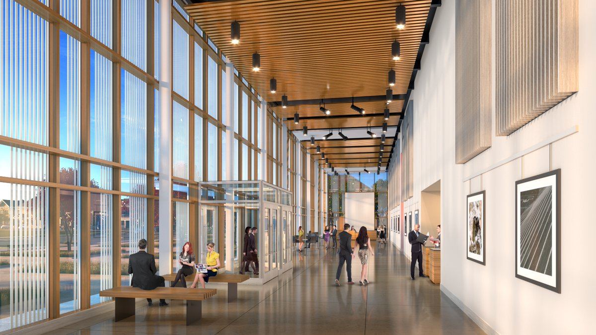 Community gallery and lobby activity