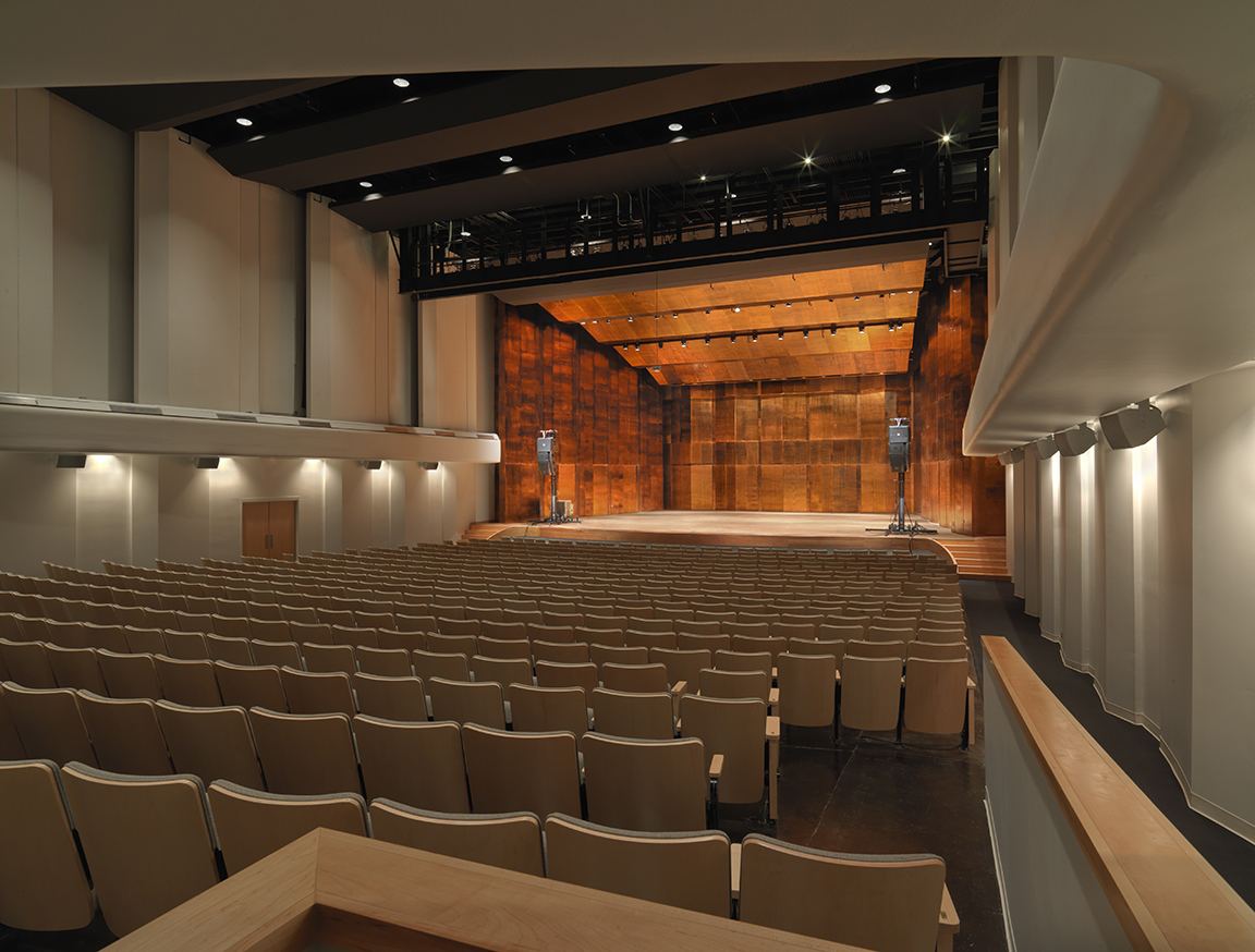 Performance room seating