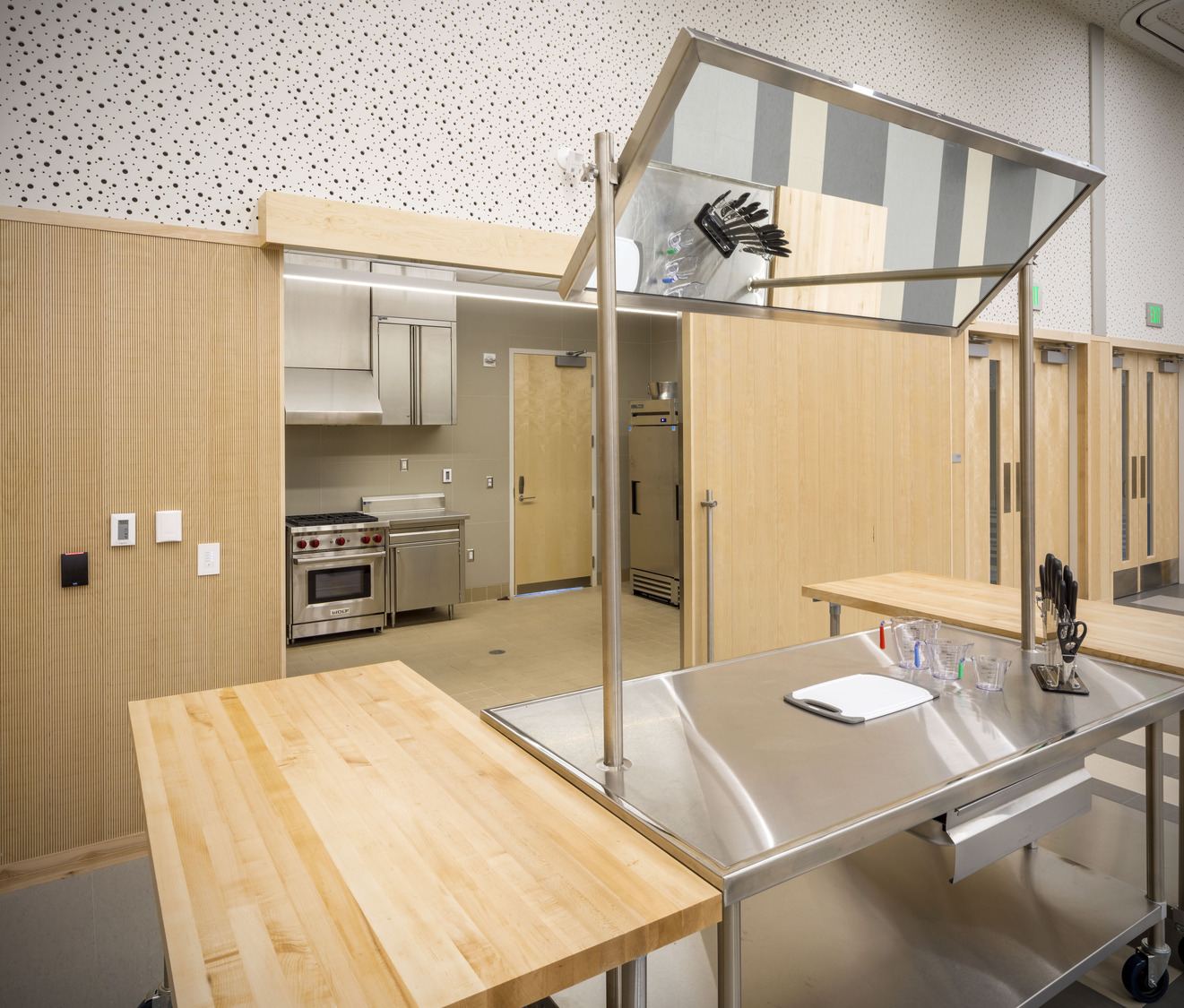 Demonstration kitchen