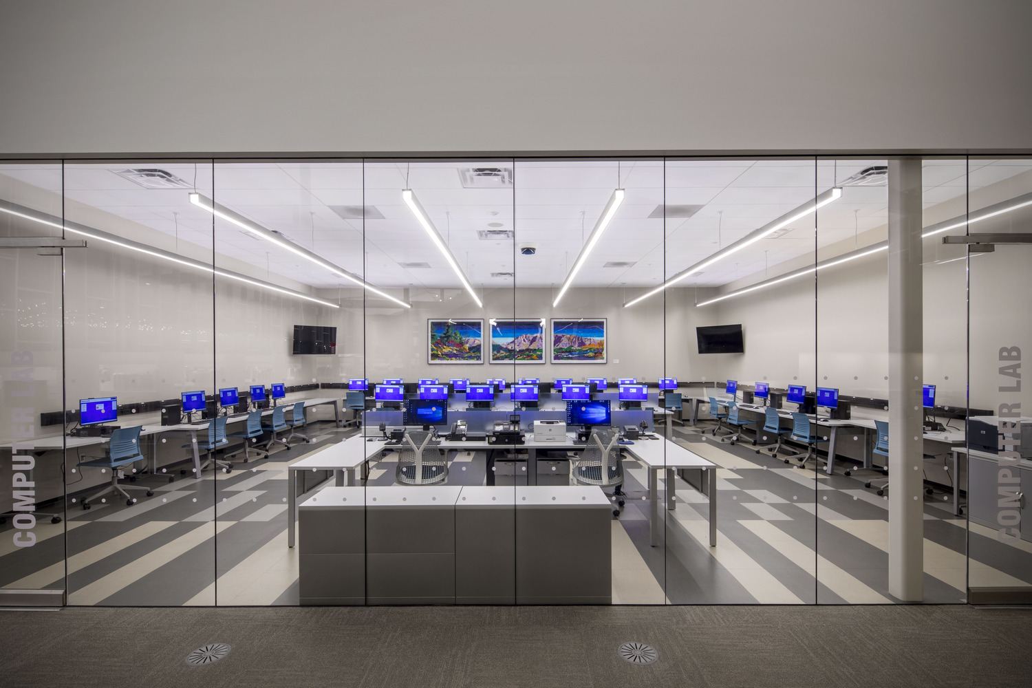 Public computer lab