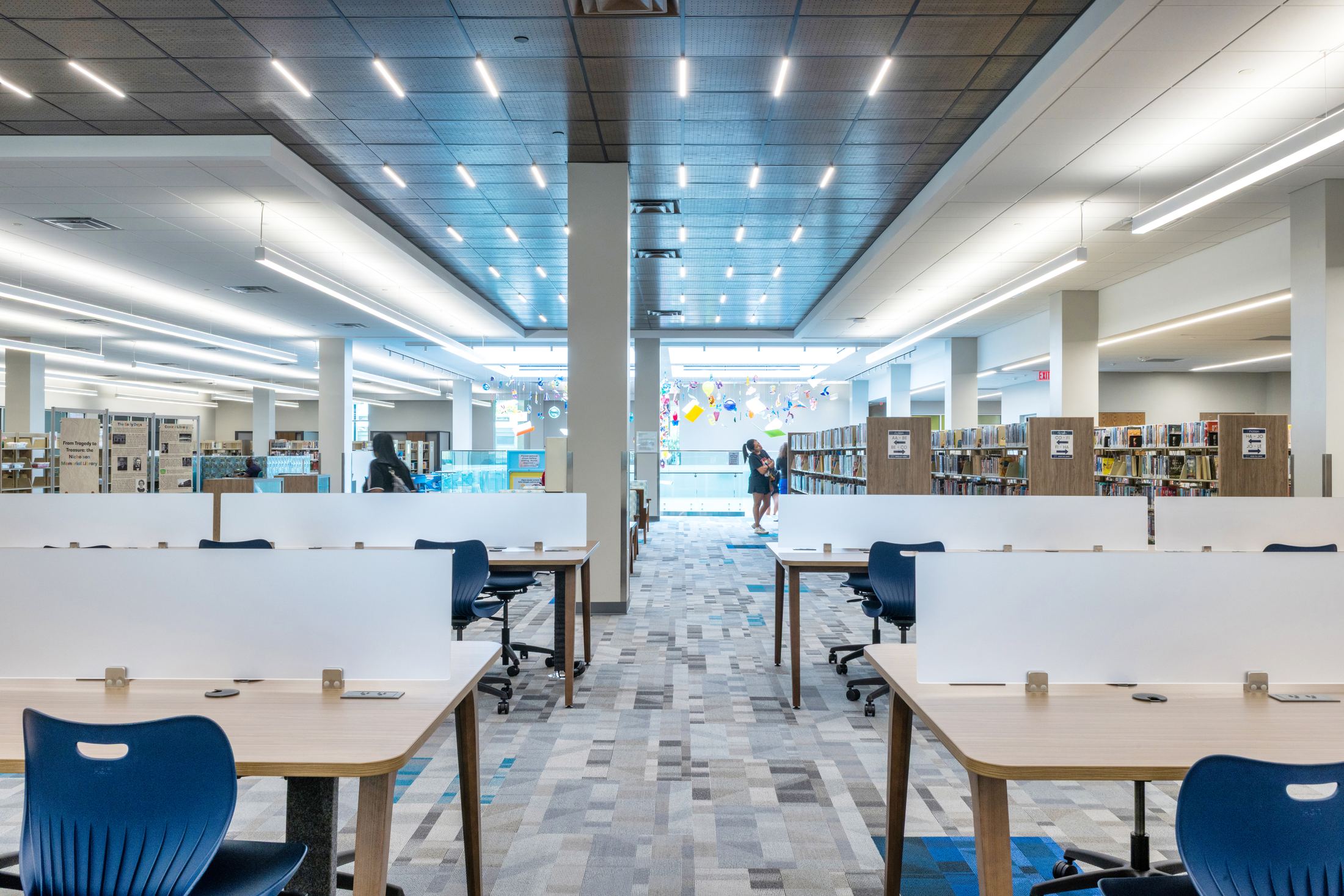 Study and stack areas