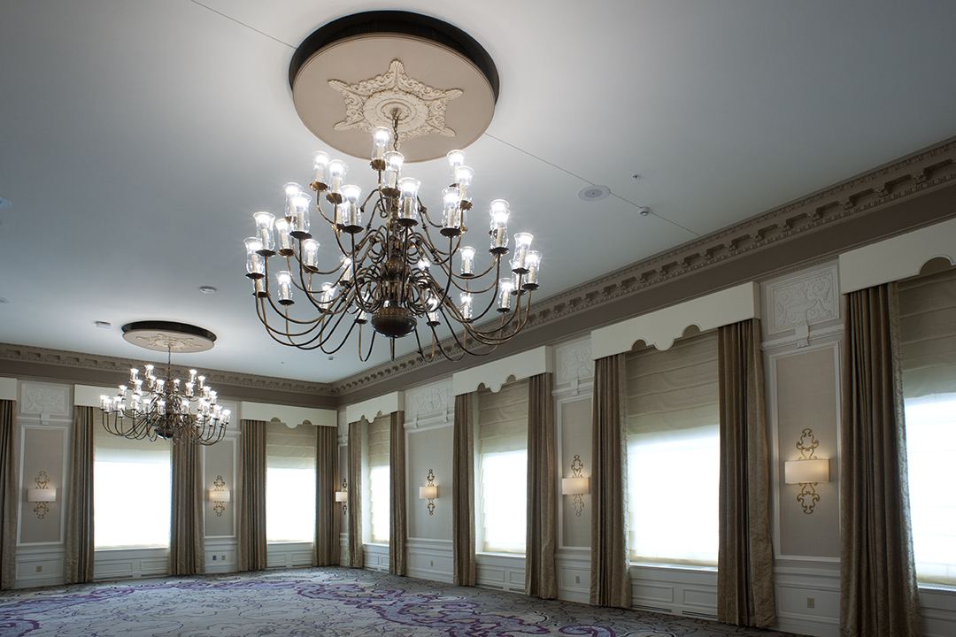 Ballroom chandeliers