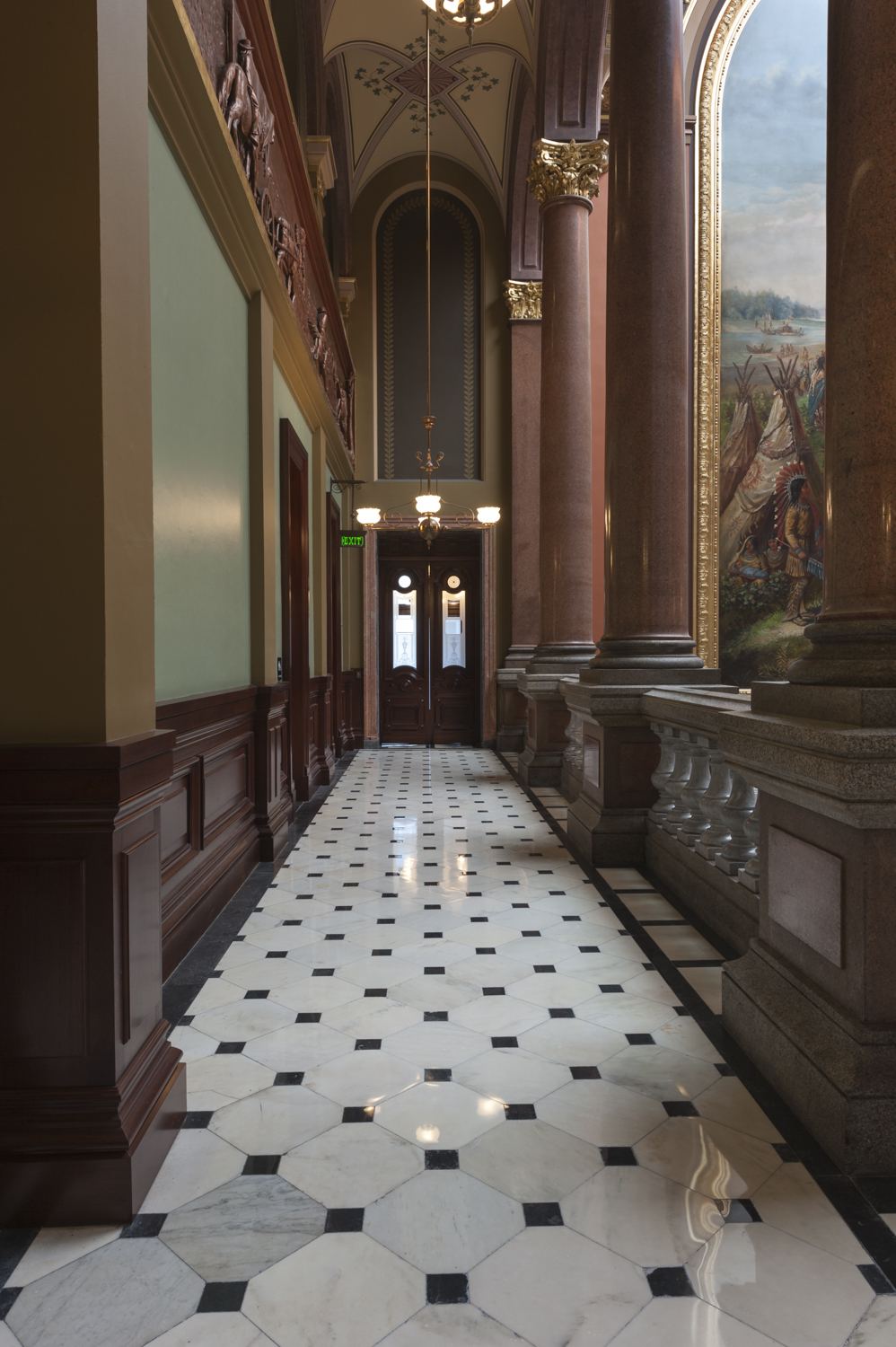 Historic corridor detail
