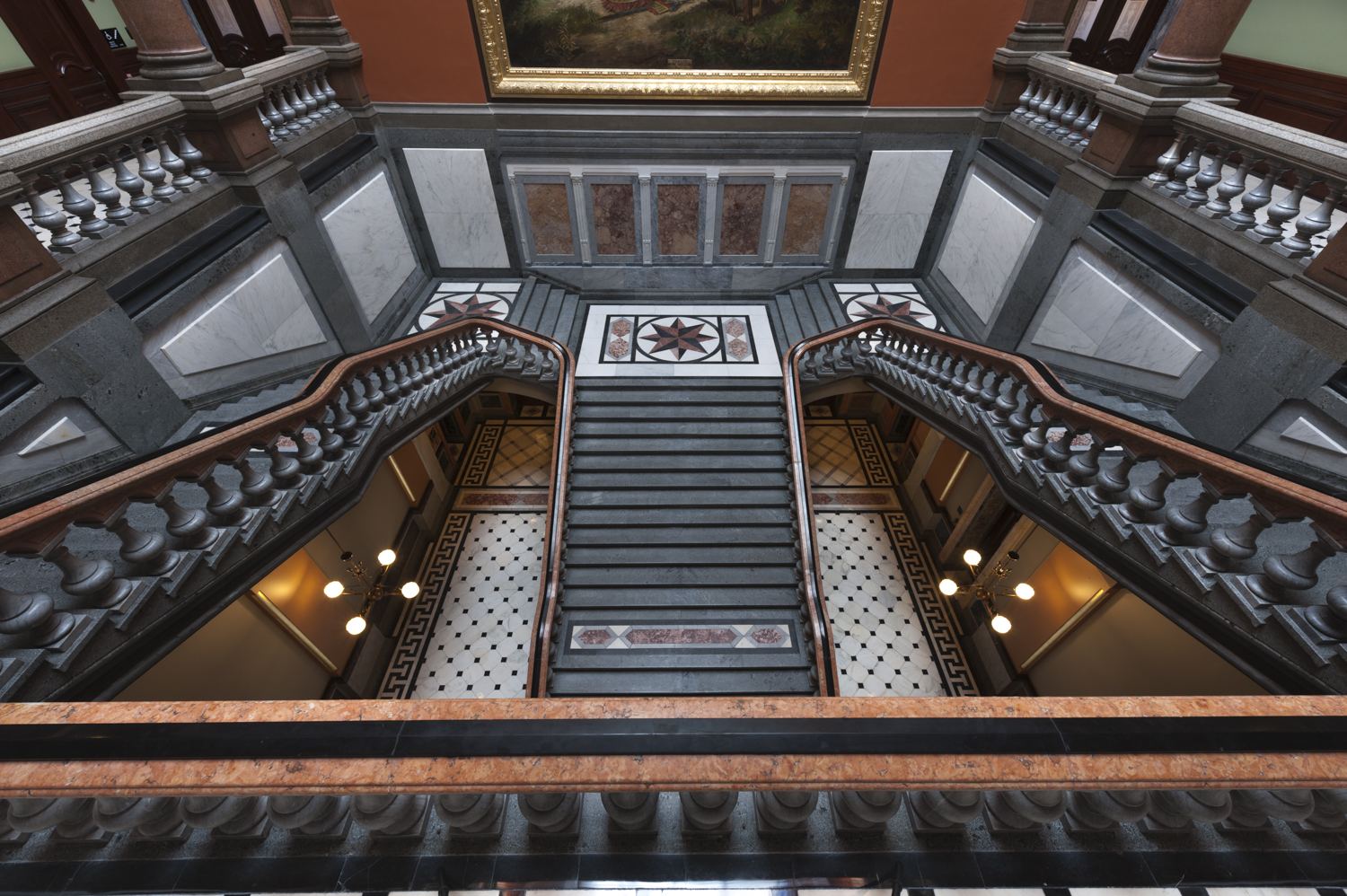 Historic stair and stonework