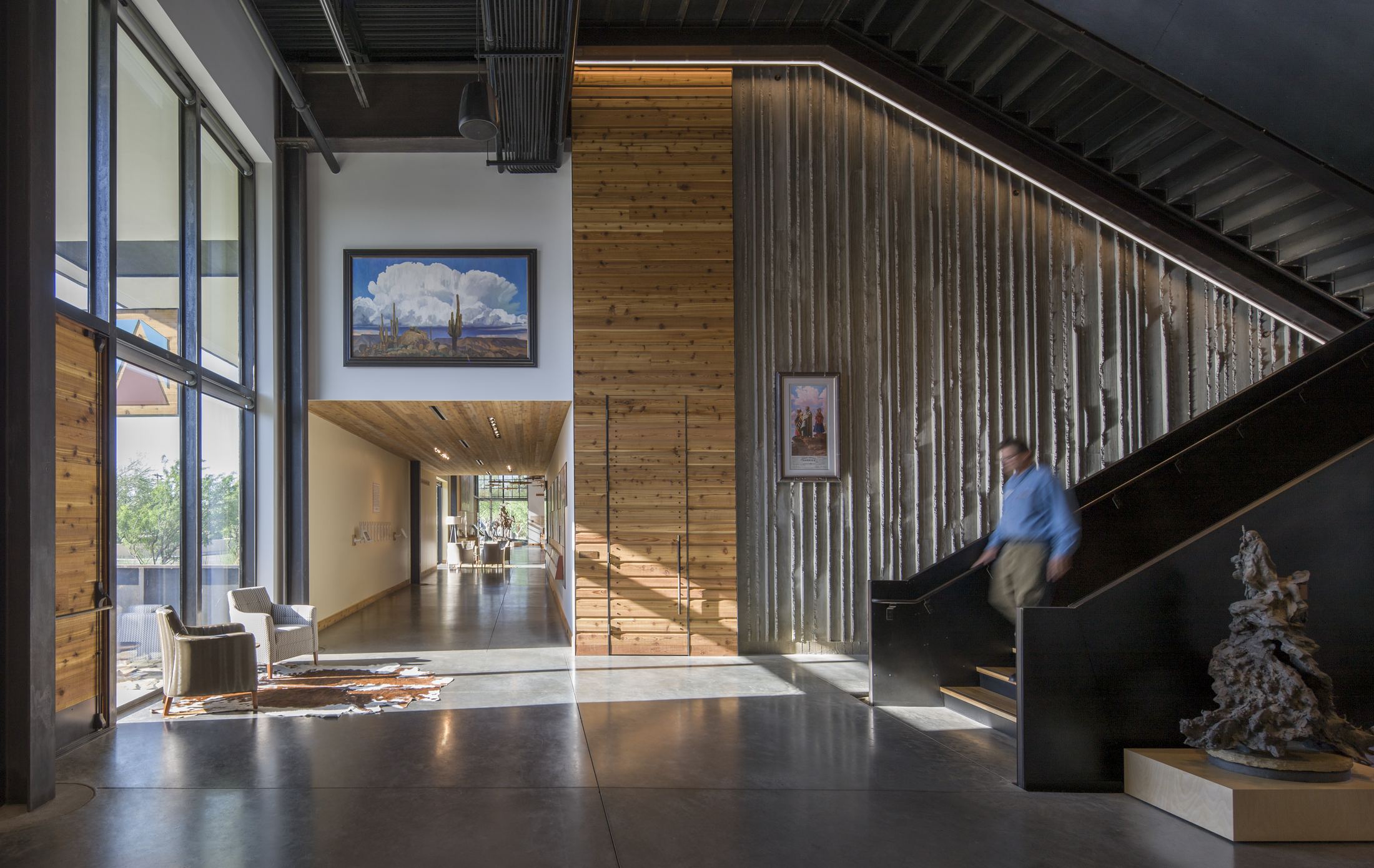 Lobby and vertical circulation